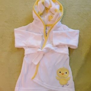 Baby towel bathrobe